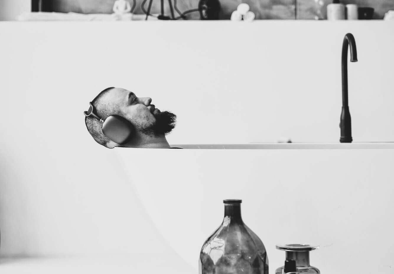 Relaxing bathtub after professional bathroom remodel in Utah home