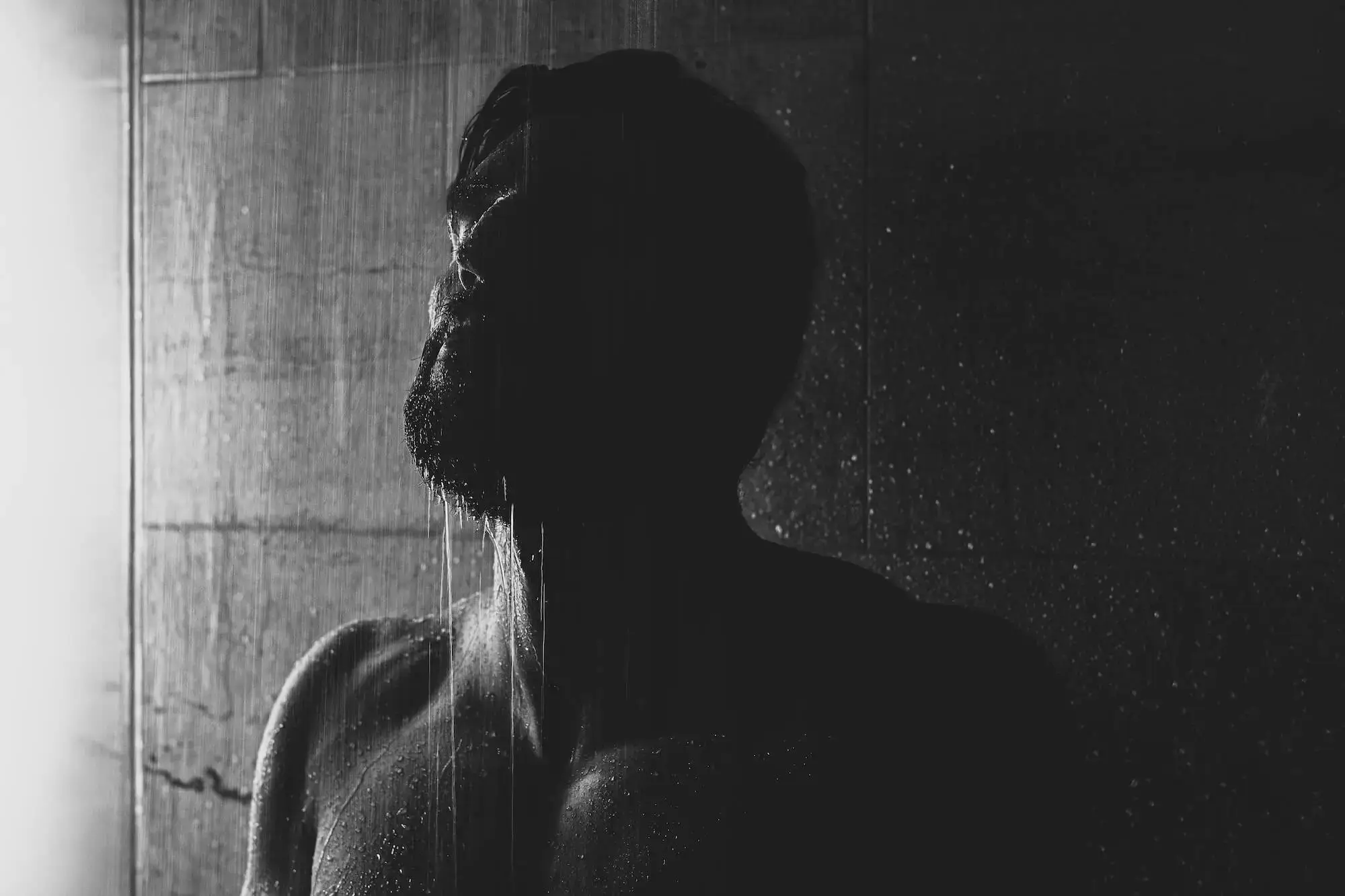 Running shower after professional plumbing services in Murray, Utah