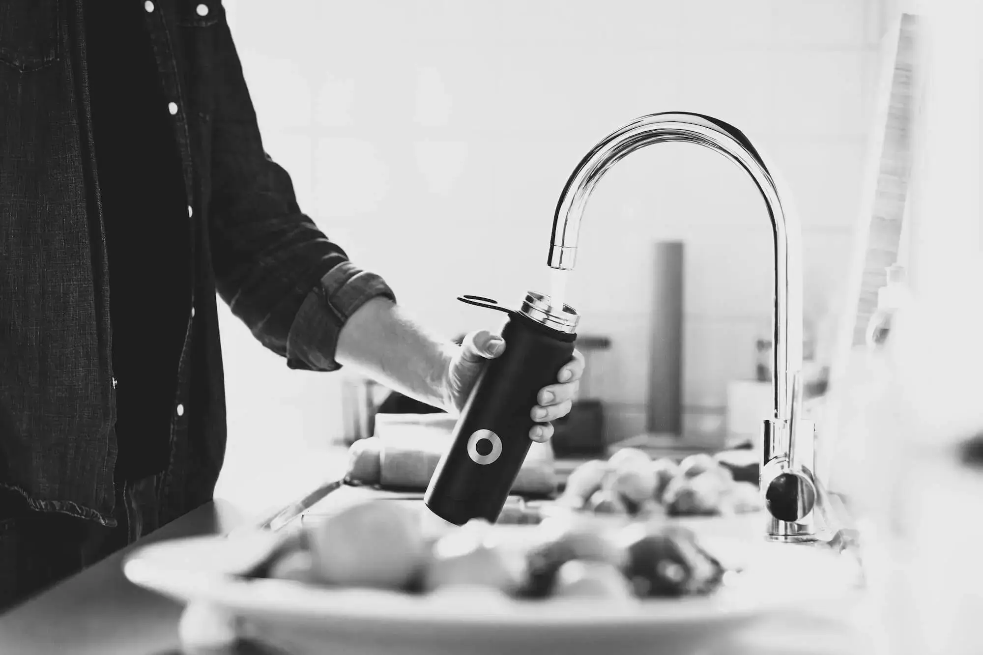 Local plumber in Utah ensuring clean running water in kitchen