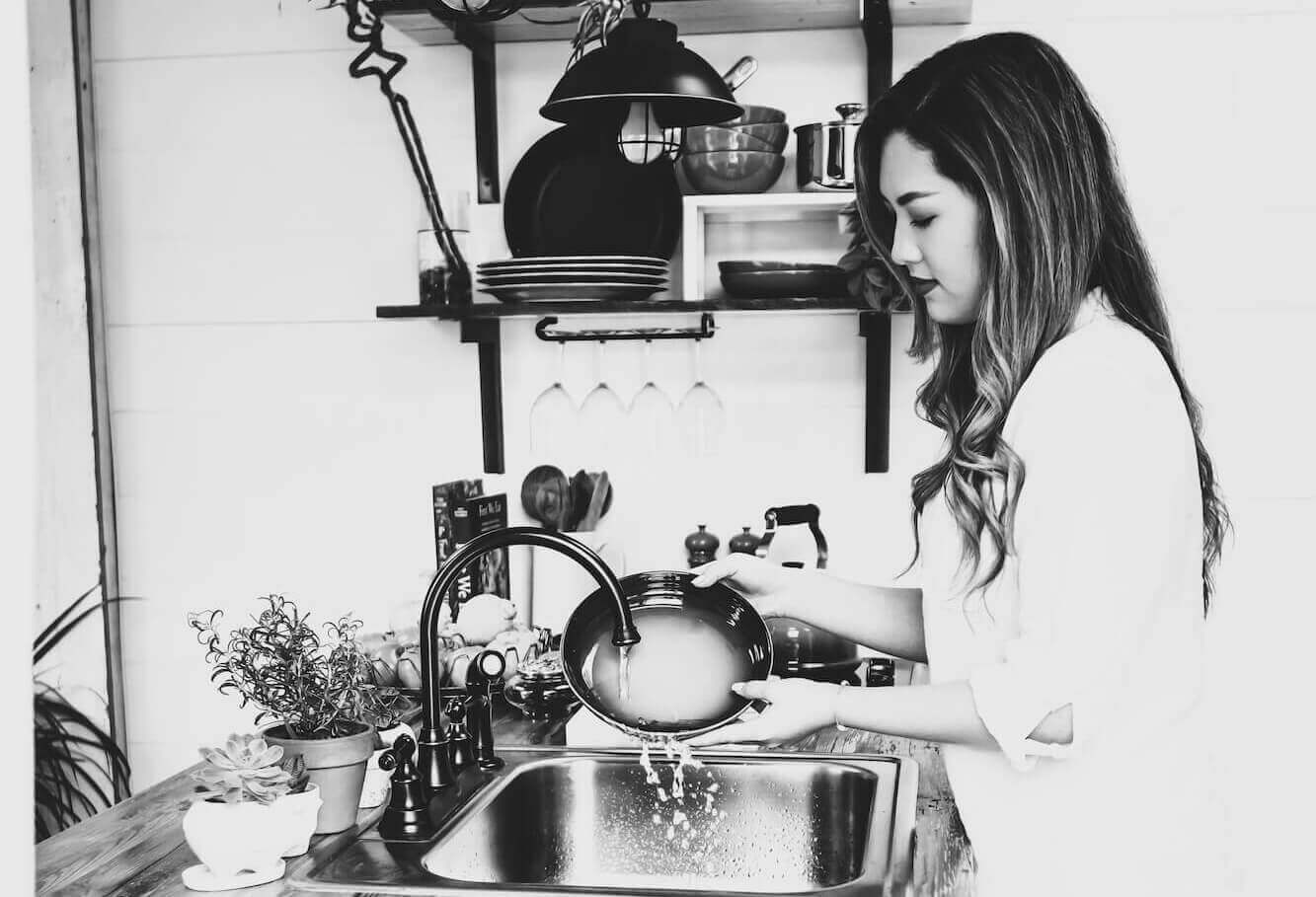 Salt Lake City kitchen sink with reliable hot water after water heater repair